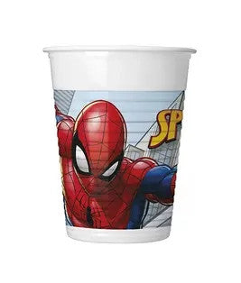 Спайдърмен  Crime Fighter plastic cup 8 pieces 200 ml