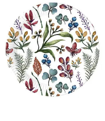 Цвете Herbs пластамасова чиния 8 части 23 см