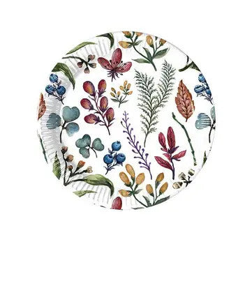 Цвете Herbs пластамасова чиния 8 части 20 см
