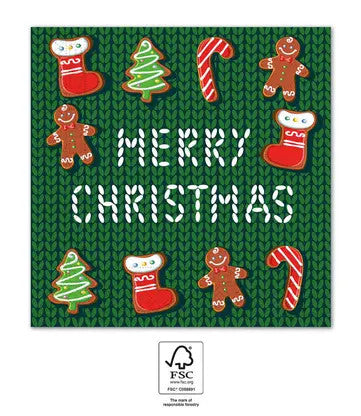 Коледа Handicrafts i napkin 20 части 33x33 см FSC