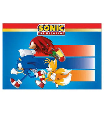 Таралежът Соник Sega Таралежът Соник plastic tableДрехи 120x180 см