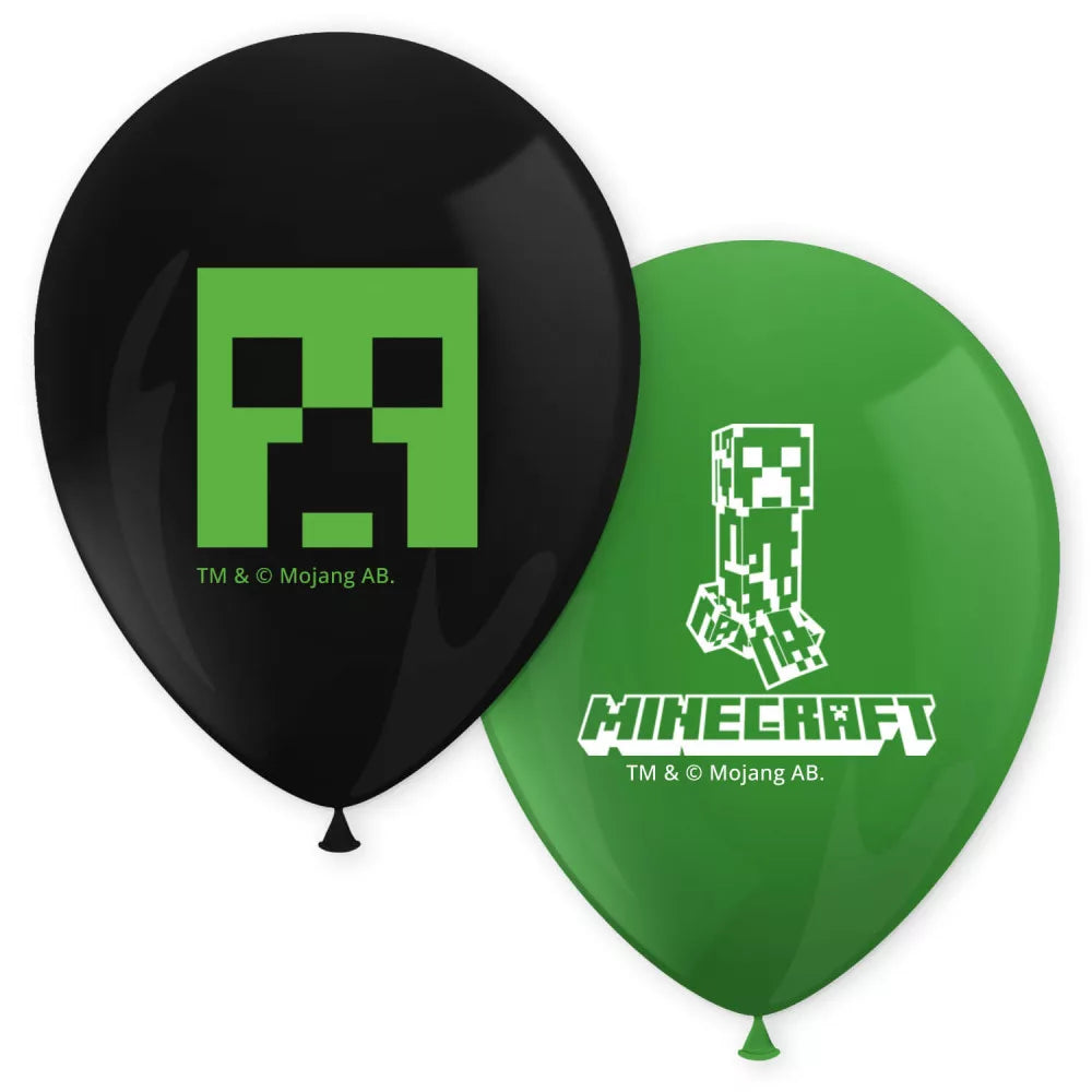 komplekt lateksovi baloni minecraft