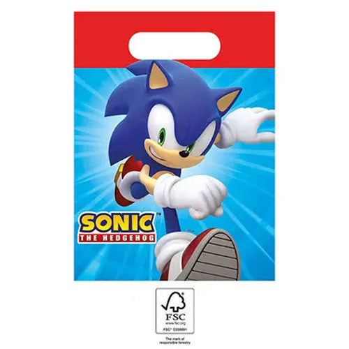 Таралежът Соник Sega Таралежът Соник paper подаръчна торбичка , 4 части