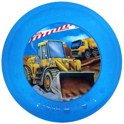 Construction Grabber micro premium plastic dinner plate 21 см