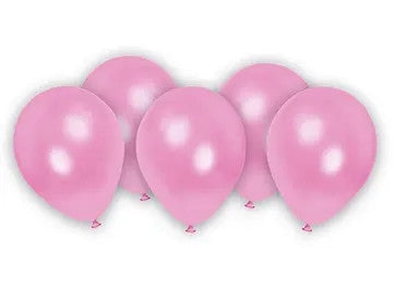 Цвят Metallic Pastel Розов Розов Балон, 8 части