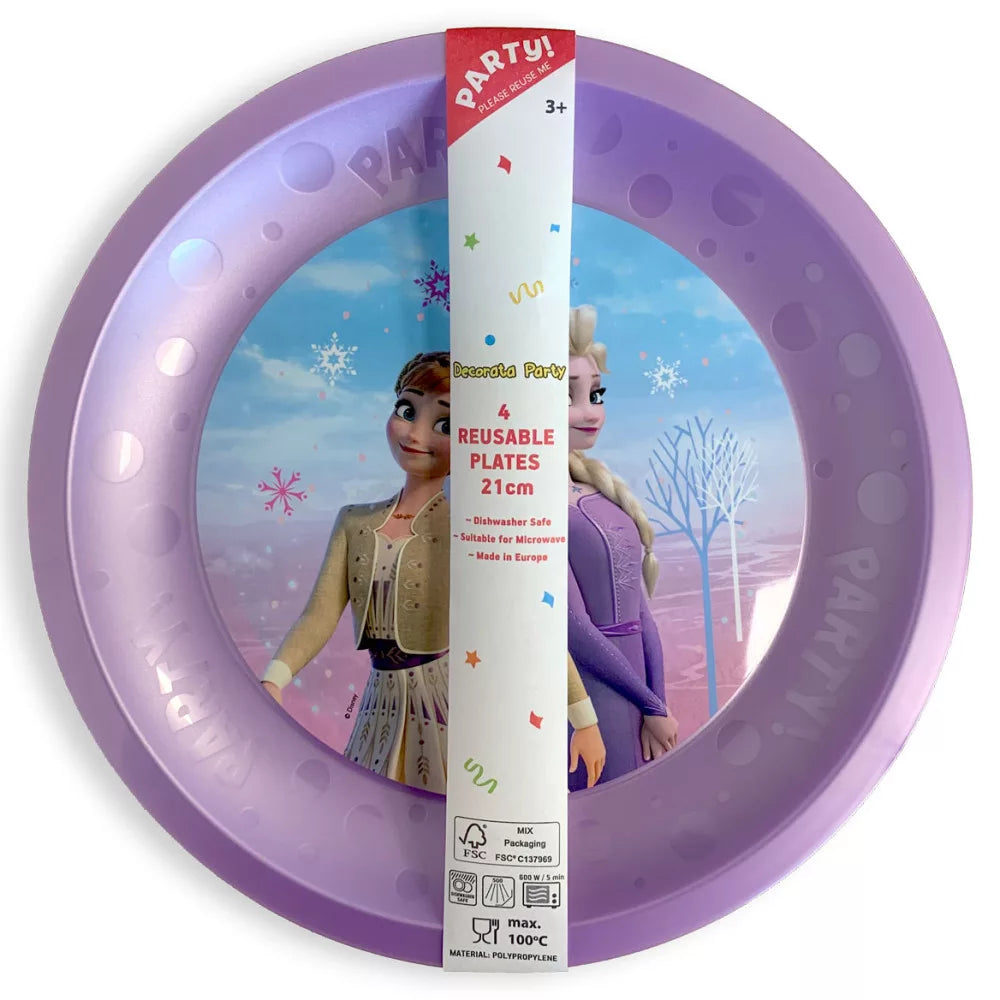 plastmasovi party chinii elza i ana frozen zamraznaloto kralstvo