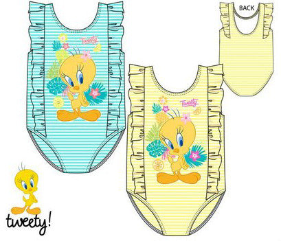 The Шантави рисунки Tweety Бебе Бански, swimming 12-36 months