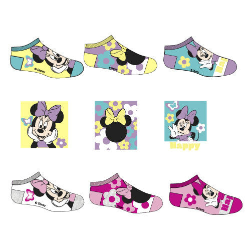 Дисни Мини  Happy детско' ankle Чорапи, 23-34