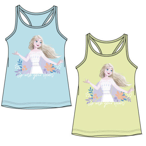 Дисни Замръзналото Кралство Elsa детско short t-shirt, top 4-8 години