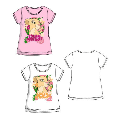 Дисни Цар Лъв Nala детско short t-shirt, top 3-6 години