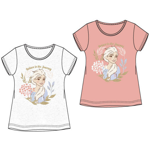 Дисни Замръзналото Кралство Journey детски  short t-shirt, top 4-8 години