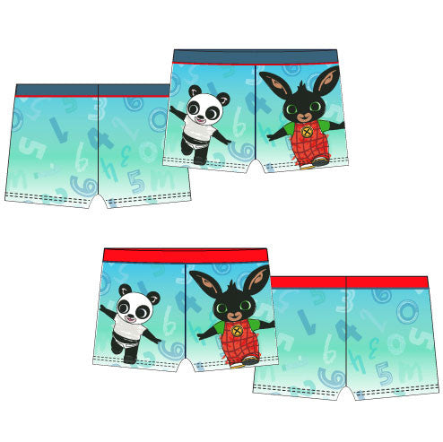Bing Номерs детски swim trunks, shorts 3-6 години