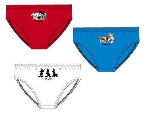 Дисни 100 детски Бельо, briefs 3 части/package