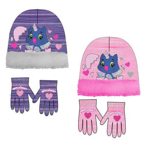 Hatchimals детско hat + Ръкавици комплект 52-54 см