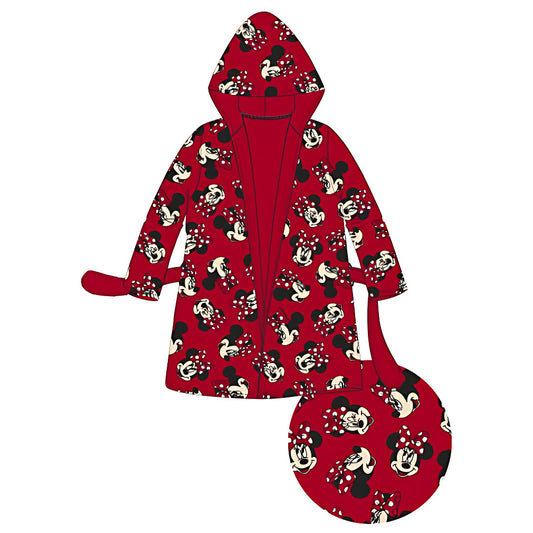 Дисни Мини Red Bow детски robe 3-8 години
