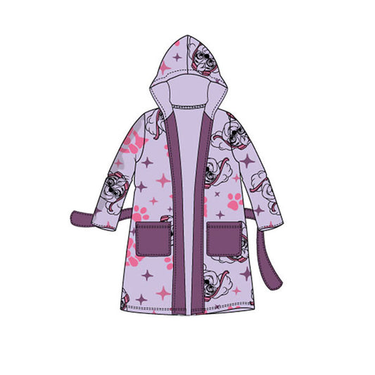 Пес патрул Purple детски robe 3-6 години