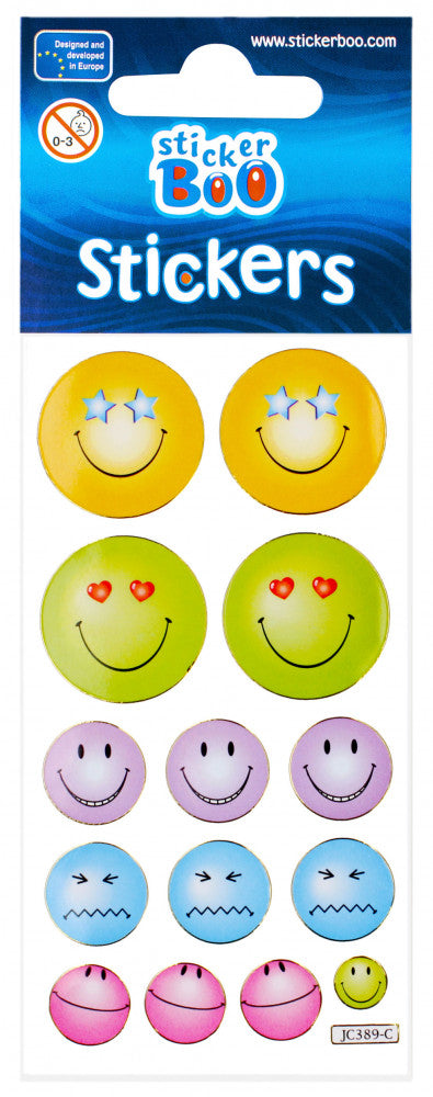 Еможи  sticker with златен декорация