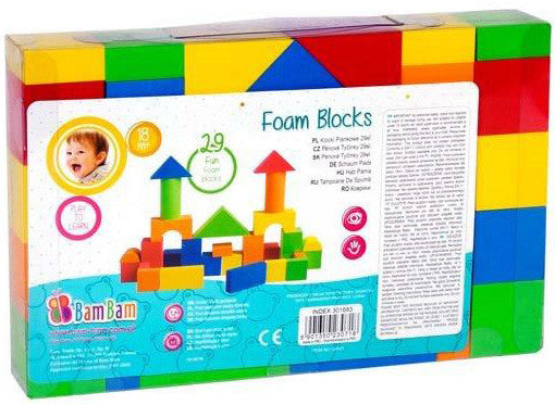Cube Foam Building комплект - 29 части