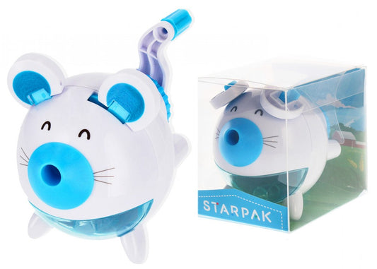Животни Mouse sharpener with manual hand crank