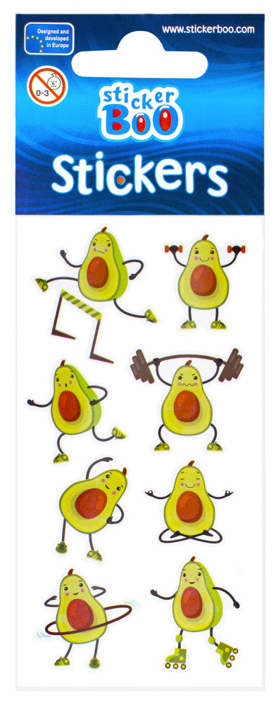 stikeri avokado
