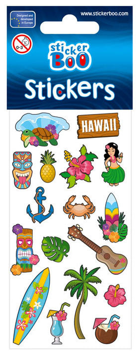 Пътуване Hawaii Sticker комплект