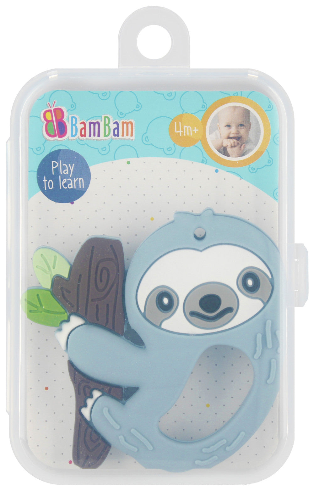 Sloth Бебе гризалка за зъби in a box
