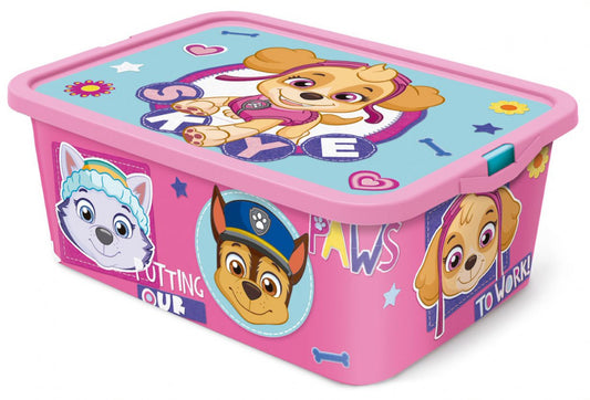 Пес патрул plastic storage box 13 L