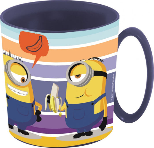 Миниони  Striped micro mug 350 ml