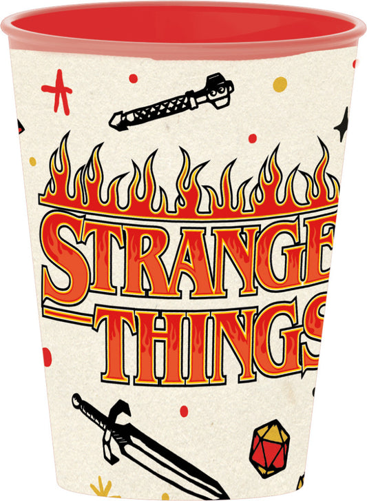 Stranger Things Upside Down plastic glass, 260 ml