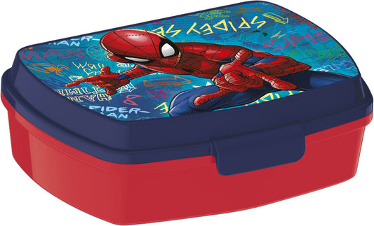 Спайдърмен  Doddle funny plastic sandwich box