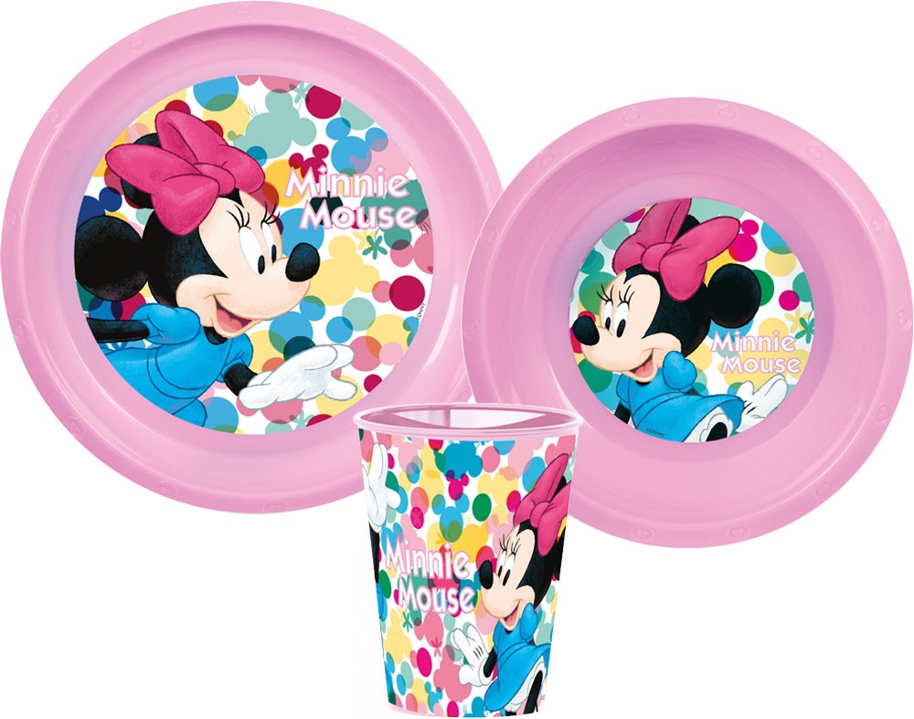 Дисни Мини  tableware, plastic комплект