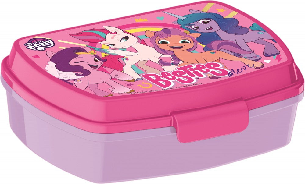 Моето малко Пони Besties funny plastic sandwich box