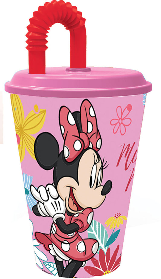 Дисни Мини  Пролет straw cup, plastic 430 ml
