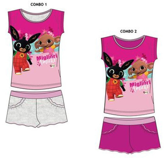 Bing детски short pajamas 3-6 години