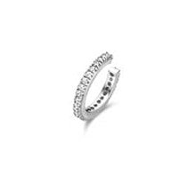 Виктория Сребро Color White Stone Ear Cuff Single Piece
