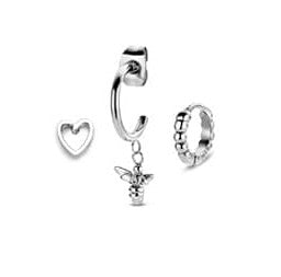 Виктория Сребро Пчела Earring комплект