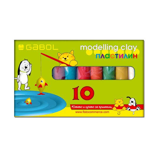 Пластелин Gabol - Ученически пособия и арт и крафт материали