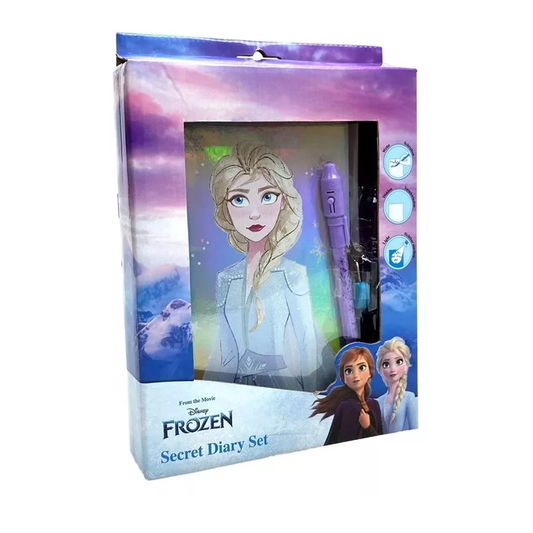 Таен дневник Замръзналото Кралство с магическа писалка - Творчески игри и подарък за момиче