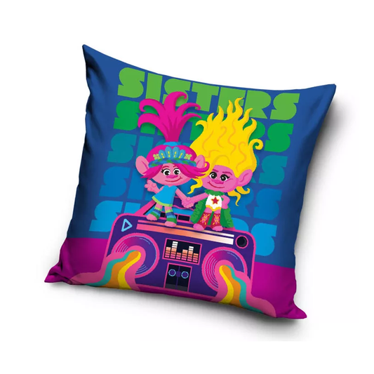 Калъфка за възглавница Тролчетата Попи - Детски аксесоари и декорация за детска стая Trolls Popy