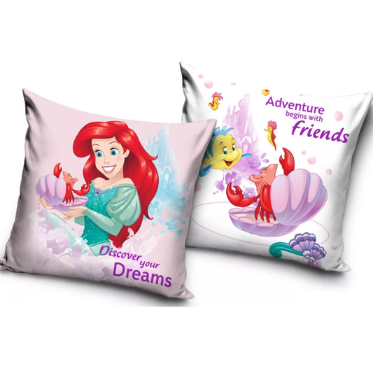 Калъфка за възглавница Ариел Малката Русалка - Детски аксесоари и декорация за детска стая