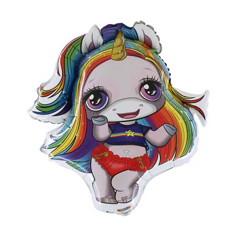 ФОЛИЕВ БАЛОН POOPSIE UNICORN / ПУПСИ ЕДНОРОГ 71 см
