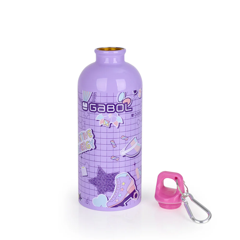 Aluminieva butilka za voda Gabol - Detski aksesoari za uchilishte
