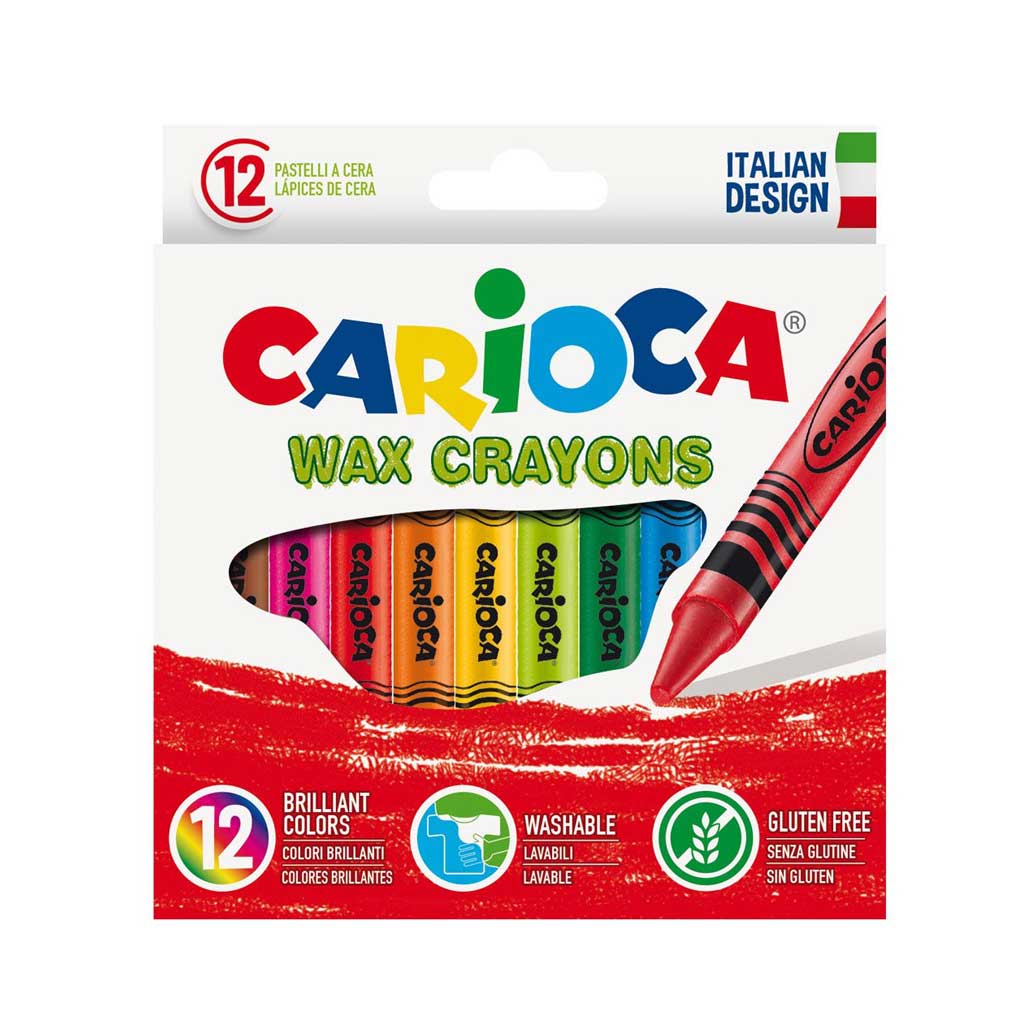 Детски восъчни пастели Carioca - Ученически пособия и арт материали