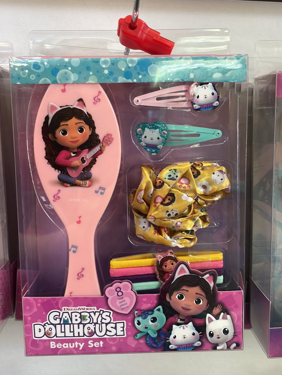 Комплект четка за коса и аксесоари за коса Къщата за кукли на Габи - Аксесоари за коса Gabbys Dollhouse