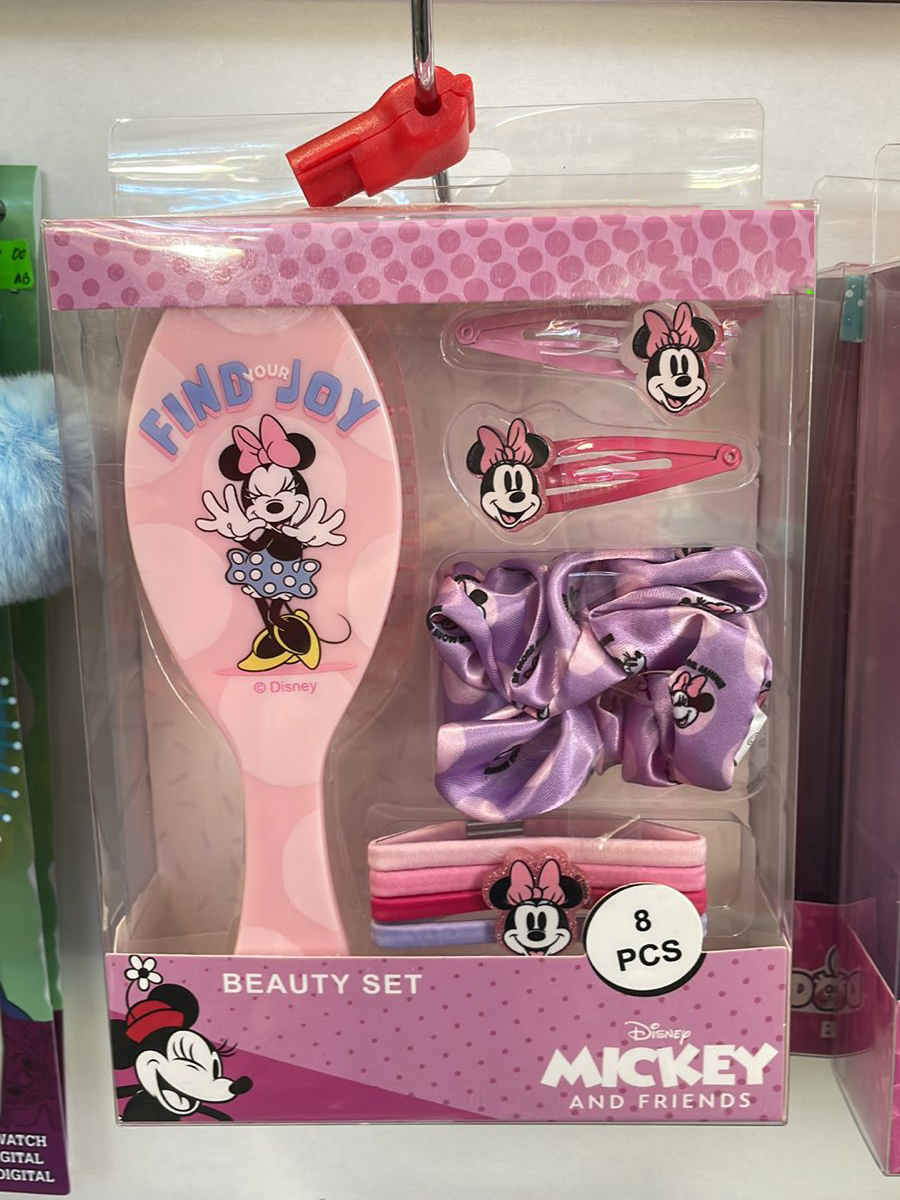 Комплект четка за коса и аксесоари за коса Мини Маус Дисни - Аксесоари за коса Minnie Mouse