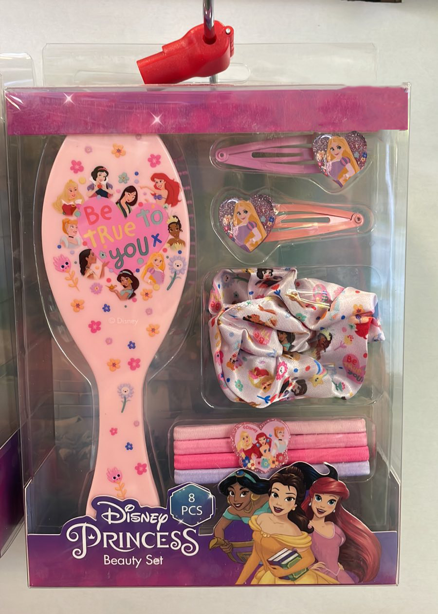 Комплект четка за коса и аксесоари за коса Дисни Принцеси - Аксесоари за коса Disney Princess