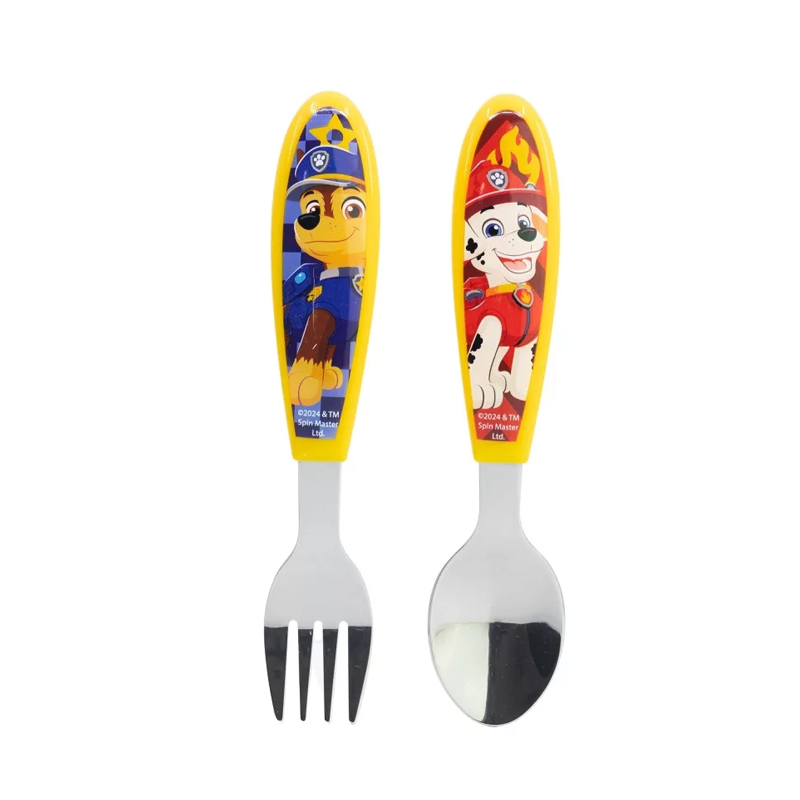 Komplekt detski pribori za hranene Paw Patrol - Vilichka i lajichka