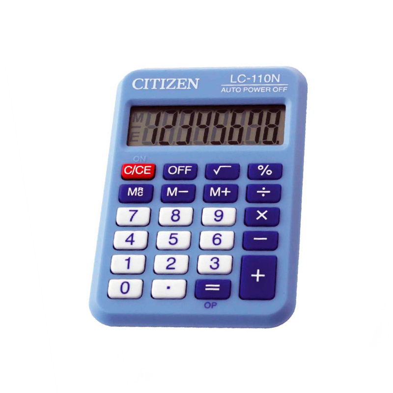 Джобен калкулатор Citizen - Ученически пособия и канцеларски материали