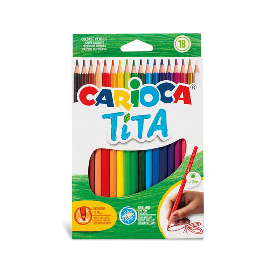 Екологични цветни моливи Carioca 