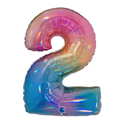 foliev balon 2 rainbow